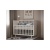 Кроватка с продольным маятником Incanto Cambridge KR-0010/10 белый/белый