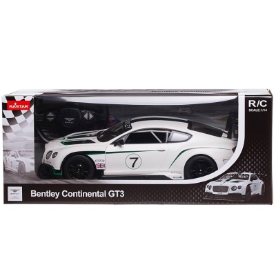 Машинка на радиоуправлении Bentley Continental GT3 Rastar 70600W