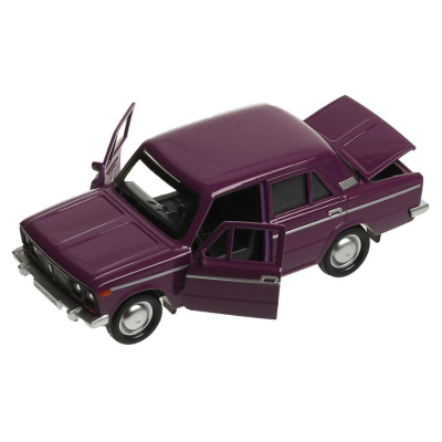 Машинка металлическая ВАЗ-2106 Жигули Технопарк 2106-12-PRP 05