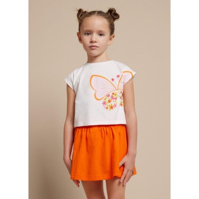 Комплект для девочки Майка Топ Юбка Mayoral 3954/60 размер 92 05