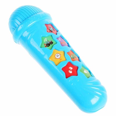 Музыкальная игрушка Микрофон Синий Трактор Умка HT864-R