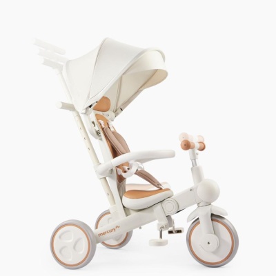 Велосипед трёхколёсный Happy Baby Mercury Pro 50047 milky