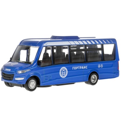 Инерционная машинка Автобус Iveco Нижегородец VSN 700 Технопарк DAILY-15SLCIT-BU 05