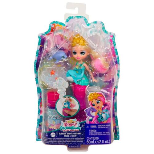 Русалочка с волшебными пузырьками и дельфин Спрэй Enchantimals Mattel HFT24 фото 6