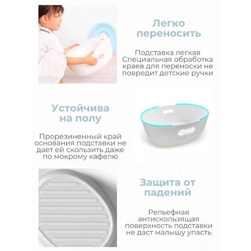 Горшок детский 3 в 1 Bubago Tempo BG 122-2 Голубой фото 13
