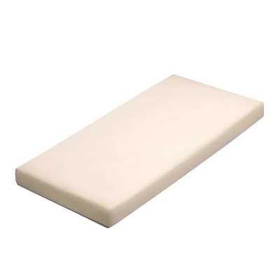 Простыня трикотажная на резинке для детской кроватки Однотон бежевый Lappetti 9006/4п 1