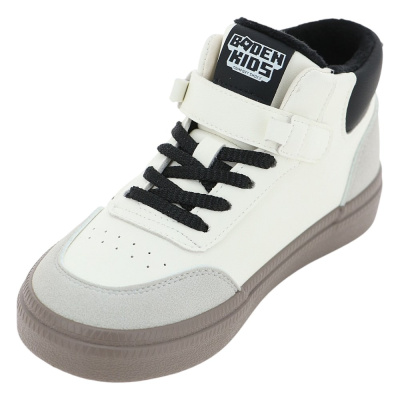 Ботинки школьные Baden KAG001-020 бежевый 03