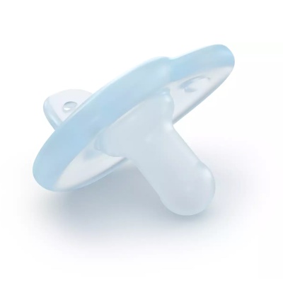 Пустышка цельносиликоновая Сердце, 0-6 мес. ( 2 шт.) для мальчиков Philips Avent SCF099/21-2