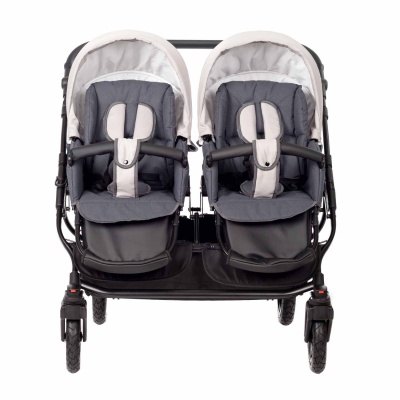 Коляска для двойни Charlotte Sity Duo Indigo