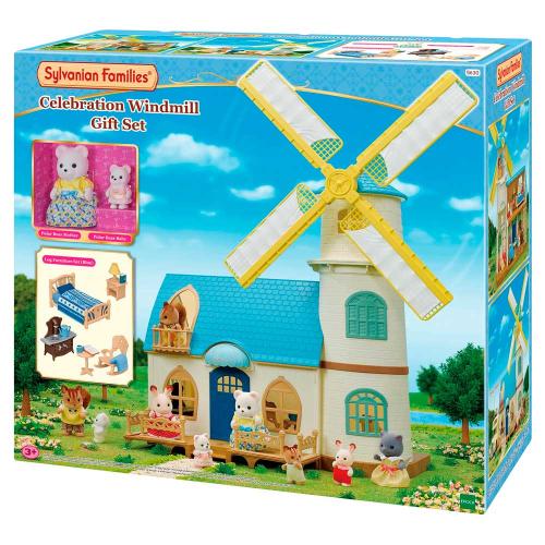 Игровой набор Sylvanian Families Ветряная мельница Epoch 5630 фото 6