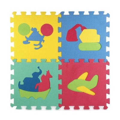 Коврик-пазл Союзмультфильм Машинки Играем Вместе B25274T-CRT