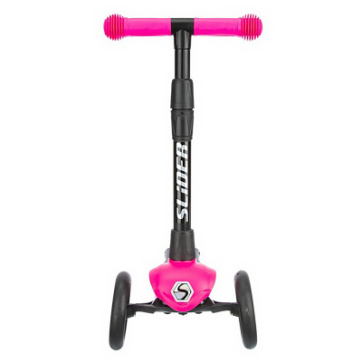 Самокат Start трёхколёсный складной Slider Start1Pbag фуксия 4