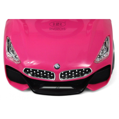 Детский толокар RiverToys Z004ZZ-B розовый 04