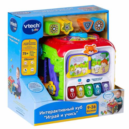 Интерактивный куб Играй и учись Vtech 80-183426 фото 9