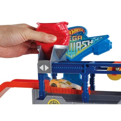 Игровой набор Хот Вилс Сити Мега Автомойка Hot Wheels FTB66
