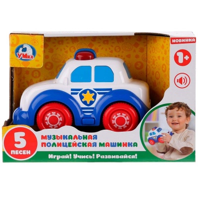Музыкальная полицейская машинка Умка B976044-R 2