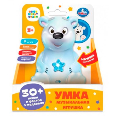 Развивающая игрушка Фигурка Умка 30 песен и фактов Умка HT1341-R-WOD (60)