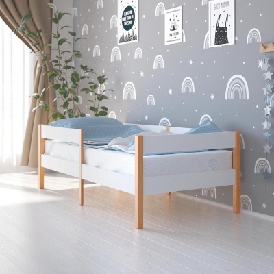 Кровать подростковая Pituso Saksonia БП-00003752 Белый-бук