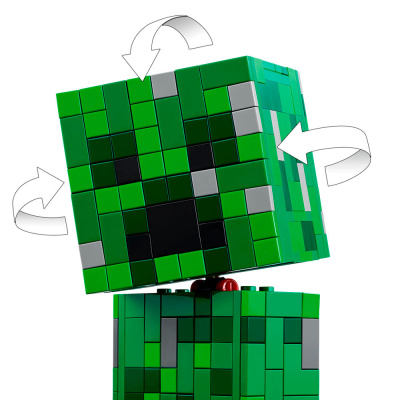 Конструктор Lego Minecraft 21276 Крипер 3