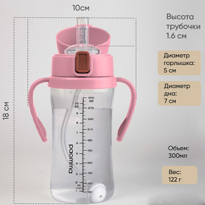 Поильник с трубочкой Paomma PDB114 zephyr 3