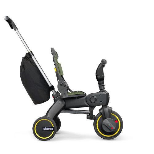 Детский складной трёхколёсный велосипед Doona Liki Trike S3 Desert Green фото 3