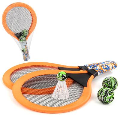 Набор игровой 2 ракетки с шариком и воланчиком VELD-CO 129398/оранжевая 1