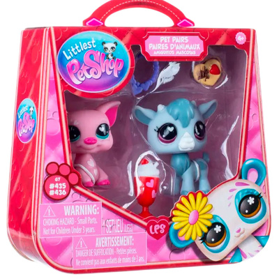 Игровой набор Littlest Pet Shop Праздники День Святого Валентина Свинка и Козлик Hasbro 01061_LPS 3