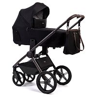Коляска 2 в 1 Peppy Monaco Thermo Black чёрный