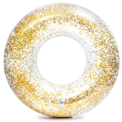 Надувной круг Прозрачный блеск Intex 56274