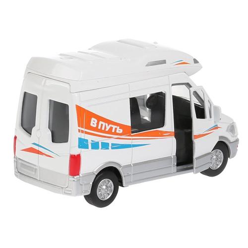 Металлическая модель Дом на колесах Технопарк SB-19-10WB фото 4