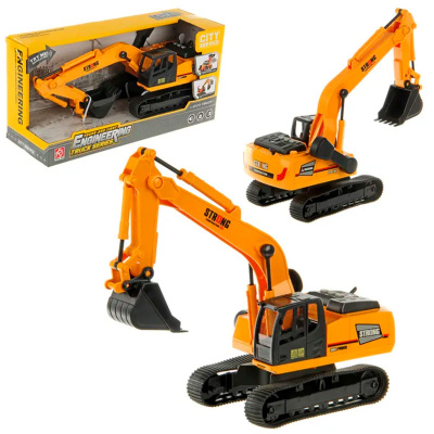 Игрушечный Экскаватор со светом и звуком Veld Co 120091 4