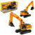 Игрушечный Экскаватор со светом и звуком Veld Co 120091 Игрушечный Экскаватор со светом и звуком Veld Co 120091