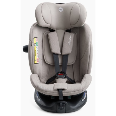 Автокресло Happy Baby Kidster beige grey 04