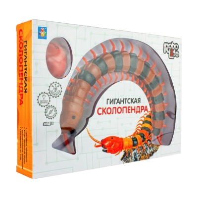 Интерактивная игрушка Гигантская сколопендра на инфракрасном управлении 1toy Т16446 2