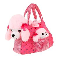 Набор в сумочке Мама пудель и щенок Fluffy Family 682243