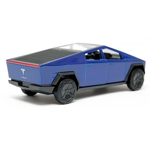 Машина металлическая инерционная Tesla Cybertruck 13.7 см Технопарк CYBERTRCK-12-BU фото 2
