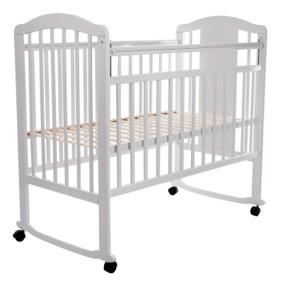 Кровать детская колесо-качалка Pituso Noli Жирафик J-502 серый 05