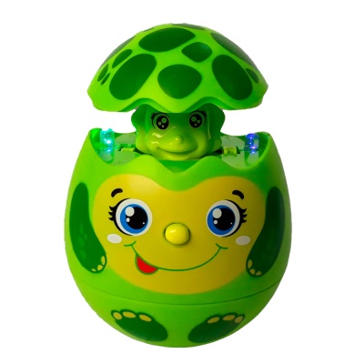 Музыкальная игрушка Яйцо сюрприз Черепашка Азбукварик 2034 1