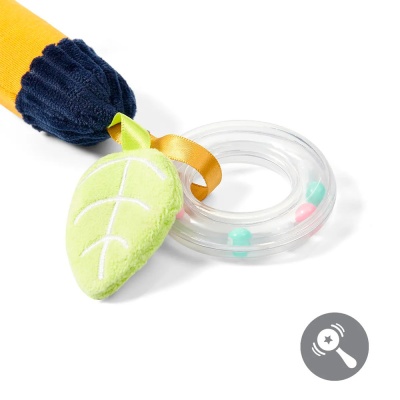 Игрушка пищалка с погремушкой Барсук Edmund BabyOno 1432