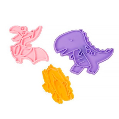 Набор с тестом для лепки и формочками динозавр 33 см MultiArt PDSET-MADINEGG 2