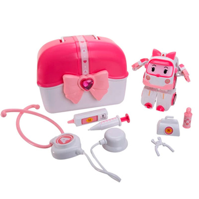 Игровой набор Poli Кейс с трансформером Эмбер Silverlit 83074 12.5 см 4