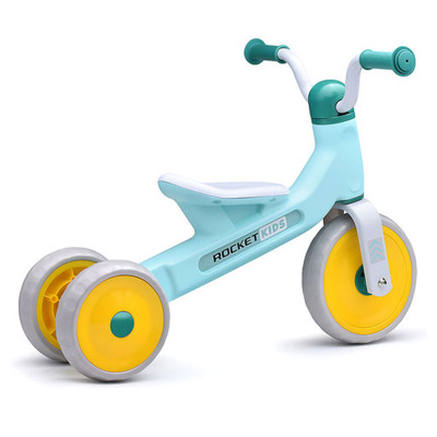 Детский трёхколёсный Беговел Rocket 133-GN зеленый 3