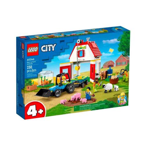 Конструктор Lego City Ферма и амбар с животными Lego 60346 фото 5