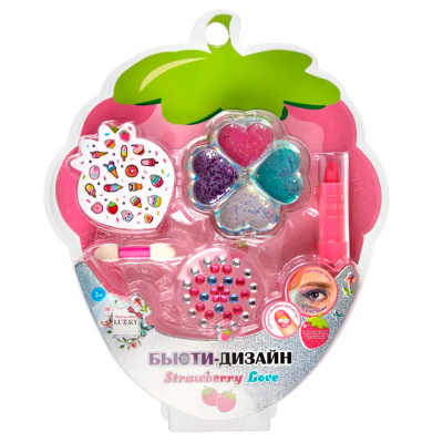 Набор декоративной косметики Lukky  Strawberry Lover 1Toy Т26313 5