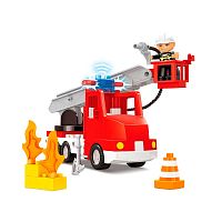Конструктор Пожарные спасатели: Пожарная машина 15 деталей JDLT 5150