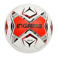 Мяч футбольный Ingame Sturm IFB-128 бело-красный